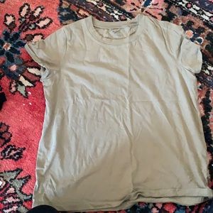 Madewell olive t shirt